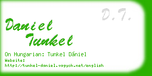 daniel tunkel business card